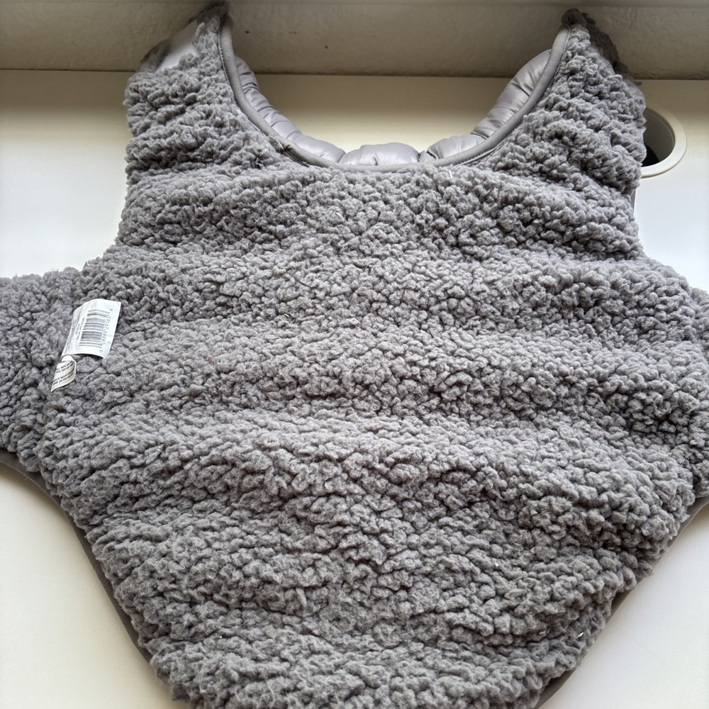 UGG Medium Pet Puffer Coat Jacket‎ in Seal Gray - Picture 8 of 8